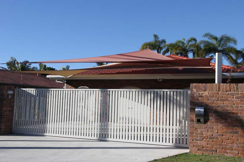 shade sails make great carport alternatives